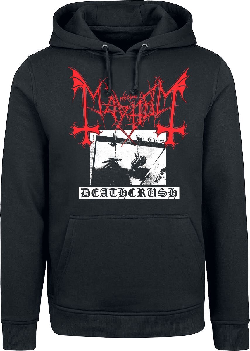 Mayhem Deathcrush Heren Trui met capuchon - zwart - M