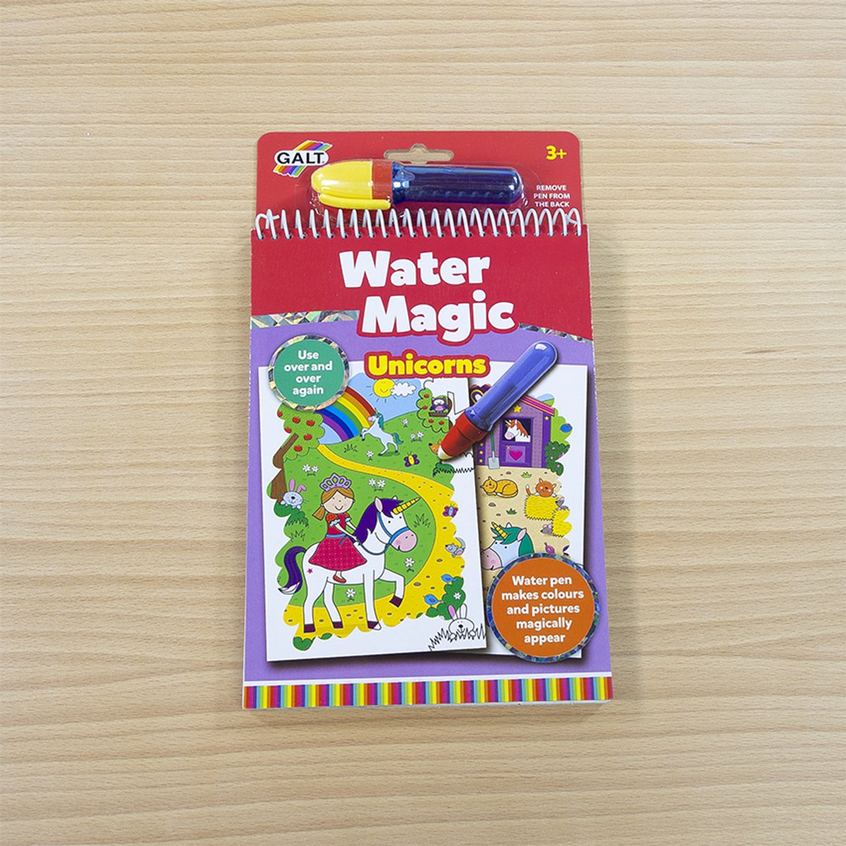 Galt Waterkleurboek Water Magic Eenhoorn - Kleurboek — afbeelding 11