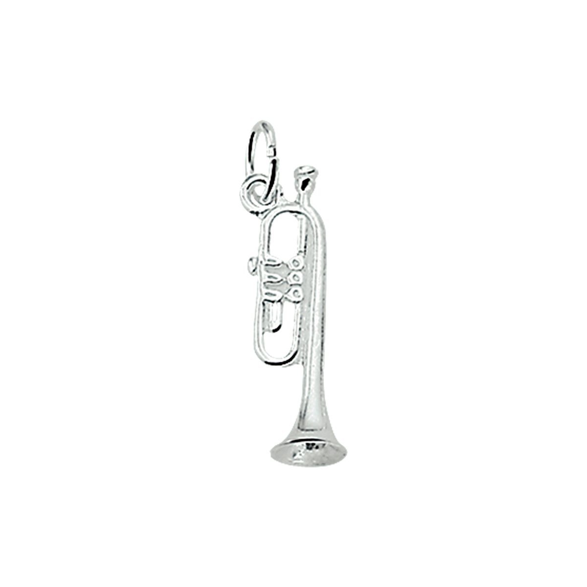 Zilveren Hanger trompet 1003407