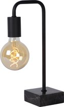 Lucide LORIN - Tafellamp - 1xE27 - Zwart