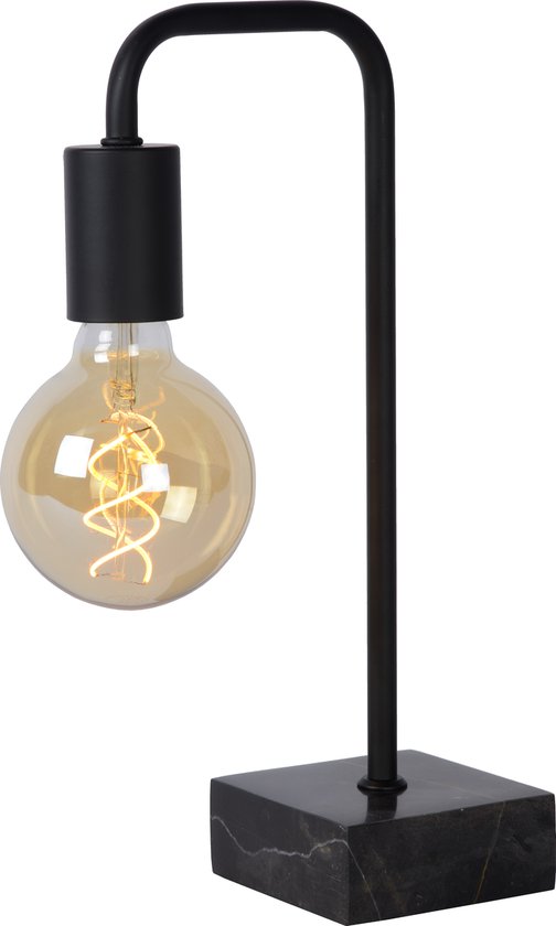 Lucide LORIN Tafellamp - E27 - Zwart