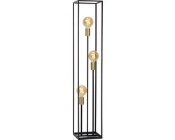Lucide RUBEN – Vloerlamp – 3xE27 – Zwart