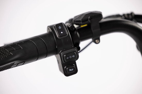 V20 Pro 2025| Elektrische Fatbike | 250W | Zwart | E-Bike | met voorrek | Hydraulische remmen | met achterzitje | 90% voor gemonteerd — afbeelding 2