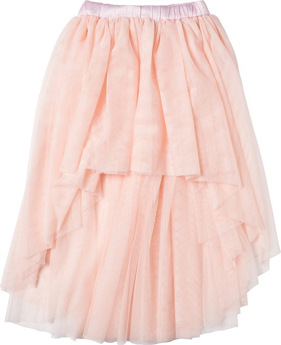 Foto: Your wishes tule wide skirt rokken meisjes roze maat 134 140