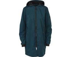 AGU Long Bomber - Regenjas - Damesregenjas - Bomberjas - Waterdicht en Ademend - Poray 5000 - Long Fit - Neopreen Manchetten - Groen - S