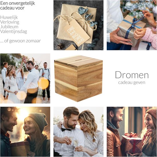 Giftota 91 Ans Cadeau D'anniversaire En Bois Pour Hommes Et Femmes - Tirelire En Bois - 91e