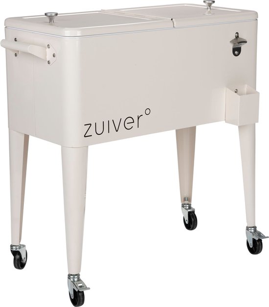 Zuiver Cooler Be Cool Koelbox/ Koelwagen Tuin Crème van Merkloos — afbeelding 2