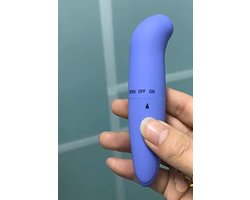 CHPN - Mini vibrator - Kleine vibrator - Blauw/Paars - Discreet verzonden - Erotiek - Cadeau - G-spot - Stimulatie - Unisex