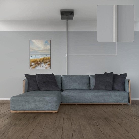 Kabelgoot Luxe Wit van Euroseats