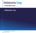 Smelt tablet van 3mg melatonine.