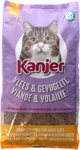 Bol.com Kanjer Kat 4 Mix - Kattenvoer - 10 kg aanbieding