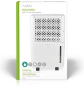 Bol.com Nedis Luchtontvochtiger - 10 l/Dag - Ontvochtiging / Automatisch / Was drogen / Ventilatie - Ja - 100 m³/h aanbieding