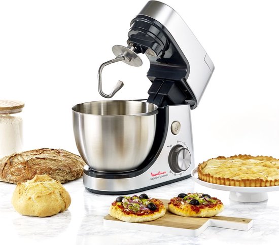 Moulinex QA519D keukenmachine 1100 W 4,6 l Zilver van Moulinex — afbeelding 5