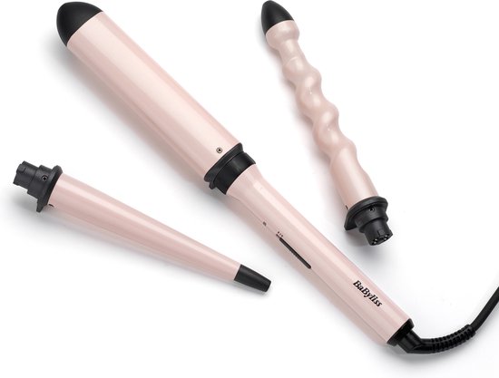 BaByliss Curl & Wave Trio MS750E Multistyler - fer à friser - 3 accessoires