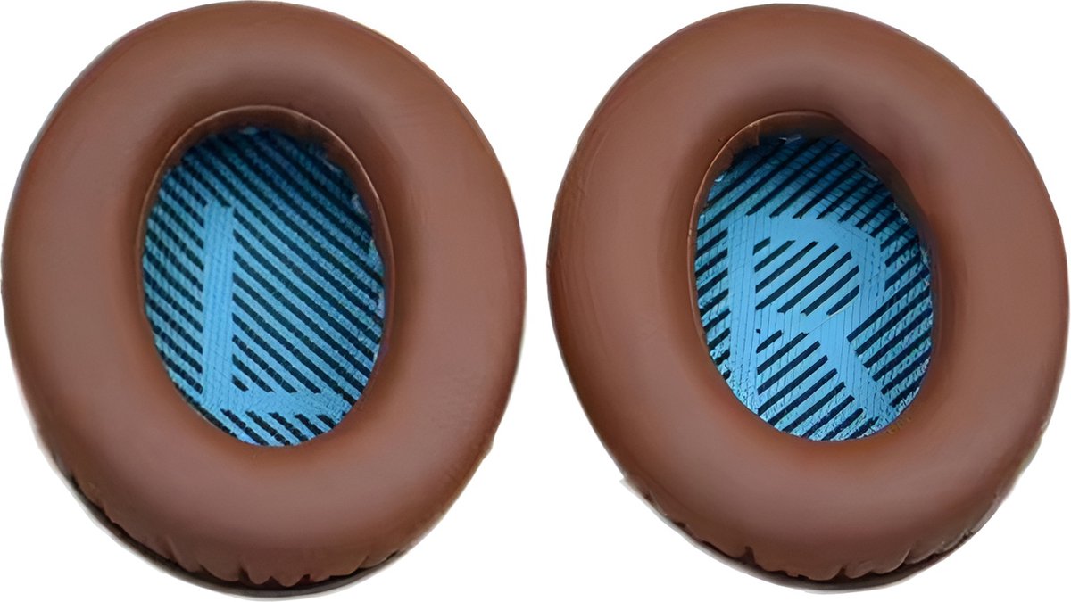 Oorkussens geschikt voor Bose QC35 Quietcomfort 35 & 35 II QC2/QC15/QC25 Soundlink - Earpads koptelefoon vervanging Bruin
