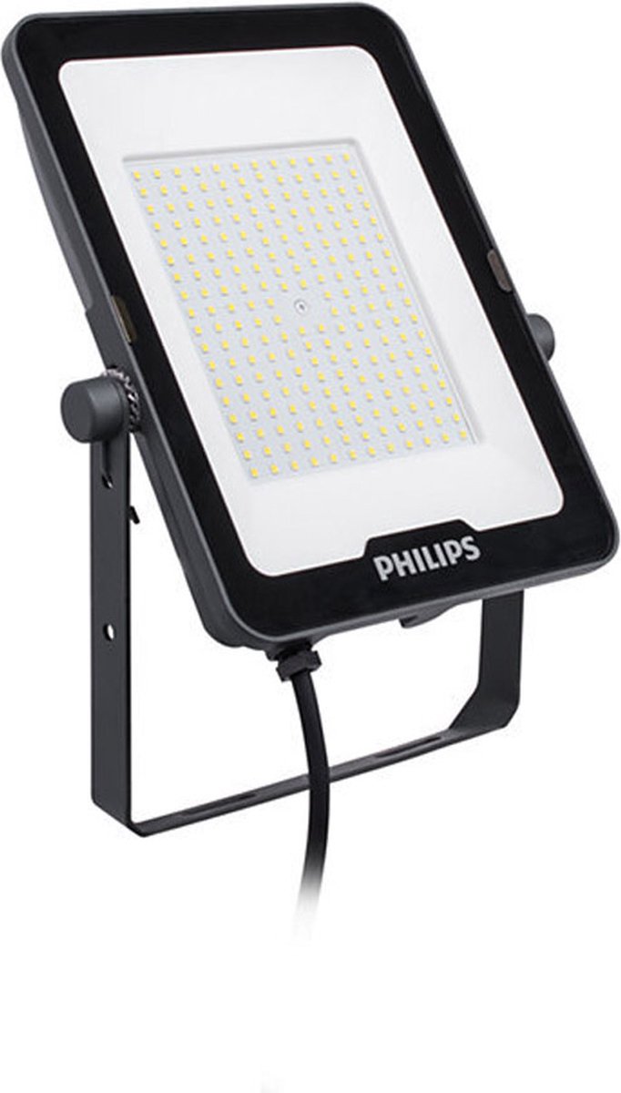 Philips - Philips LED breedstraler Ledinaire BVP165 grijs 100W 11.000lm 110D - 3000K | IP65 symmetrisch