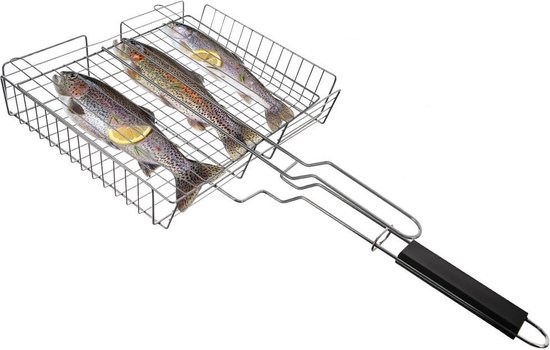ToCis Big BBQ Grillrooster, reinigingbadkuip, van kunststof, 67 x 67 cm, voor grillroosters van 60 cm