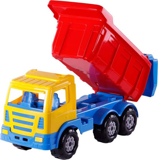 Polesie Kiepwagen XXL - 67 cm - Grote Vrachtwagen van Polesie — afbeelding 4
