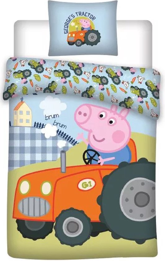 Peppa Pig Dekbedovertrek - Wonderland 140x200 cm - Speelgoed
