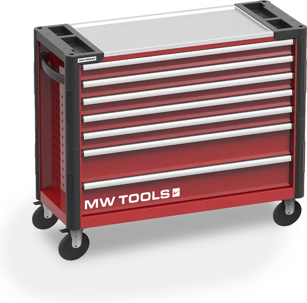 Gereedschapswagen XL 7 lades 960mm breed MW Tools GWB307