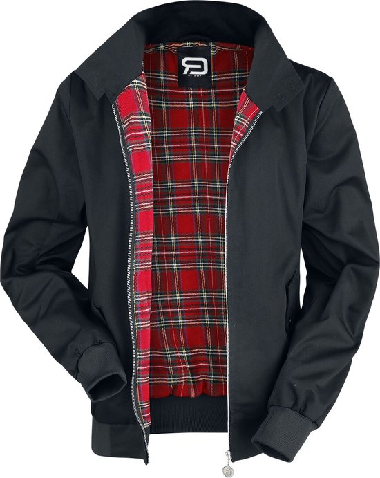 RED ROCK- ENGINEERED DESIGN Veste basique Zwart avec doublure à carreaux pour homme - XL