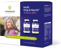 Vitakruid Vitakruid Multi Dag & Nacht Vrouw 50+ 2x90 tabletten - 90 stuks