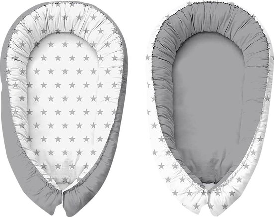 Baby Bed Bumper Baby Cocoon KOSPU DE-3GNT-49JA Functioneel Babynestje Cocoon Baby Multifunctioneel Reiswiegje