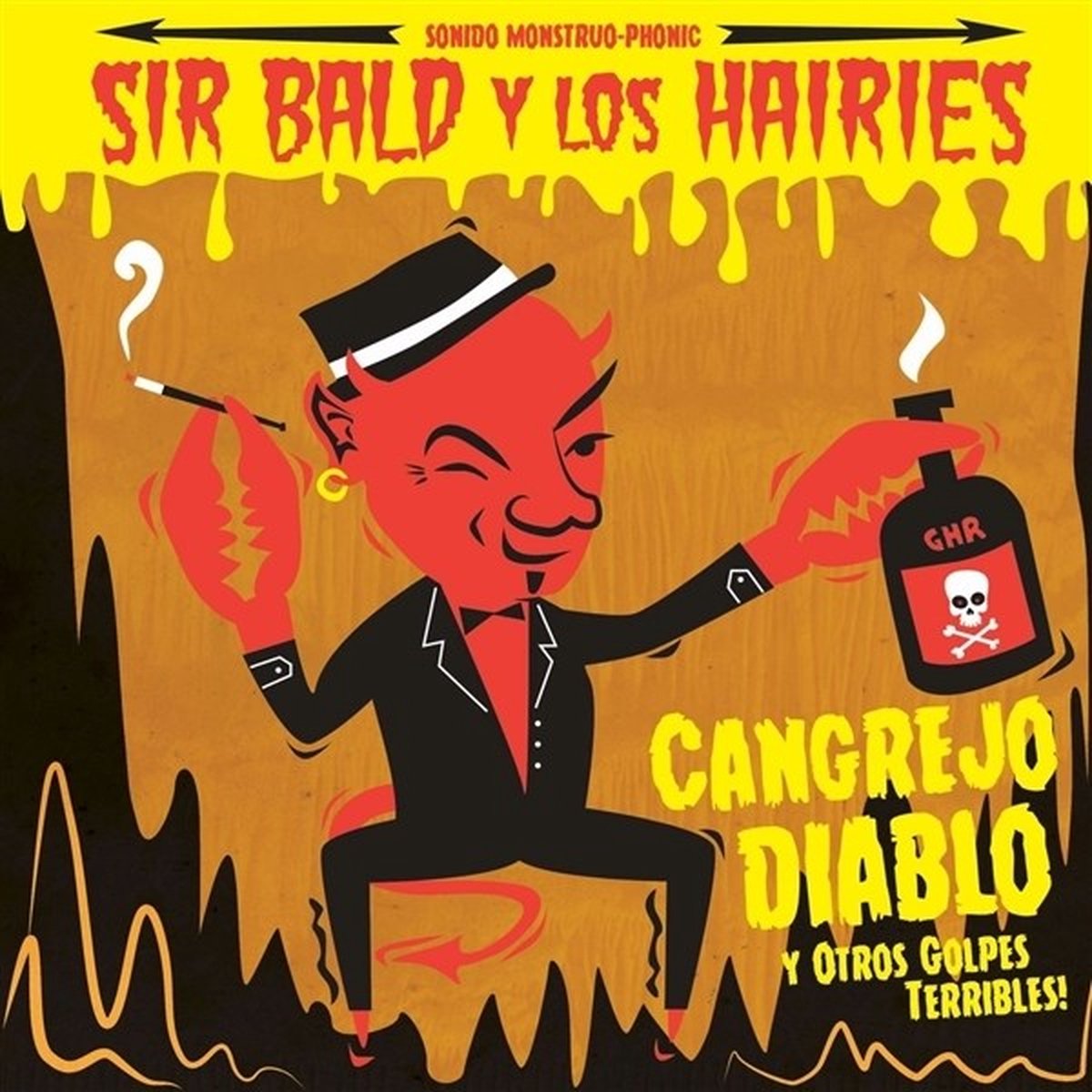 Sir Bald Y Los Hairies - Cangrejo Dieblo (7" Single)