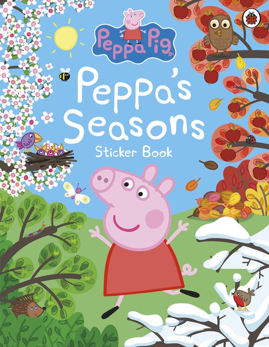 Peppa Pig- Peppa Pig: Peppa's Seasons Sticker Book - cover