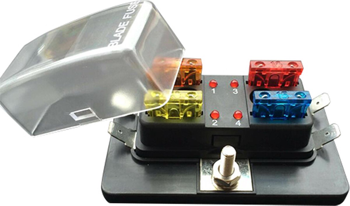 4 delig ato zekering LED