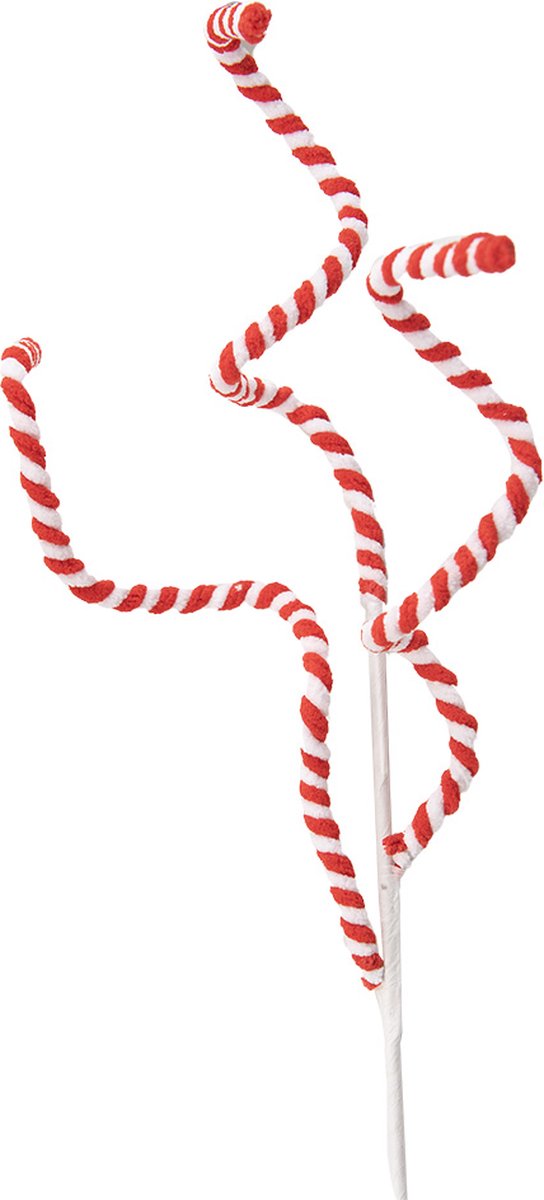 Clayre & Eef Kerstdecoratie 70 cm Rood Kunststof