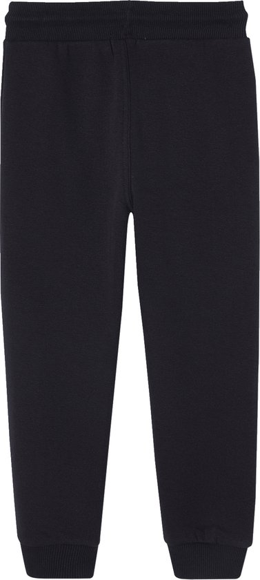 Donkerblauwe joggingbroek voor jongens, achterkant.