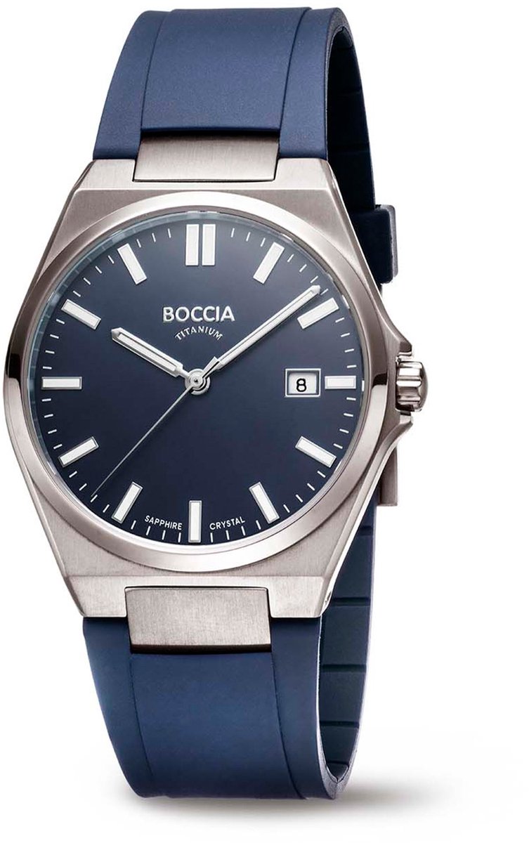 Boccia Titanium 3667-01 Heren Horloge