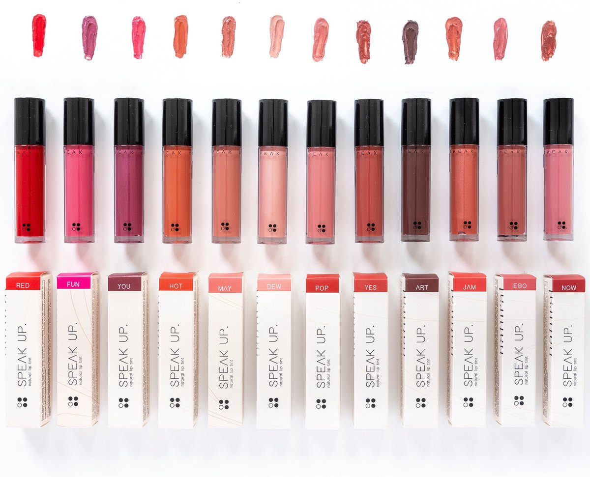 RainPharma Speak Up - Hot - Oranje - Liptint - Lippenstift - Gloss - Vegan