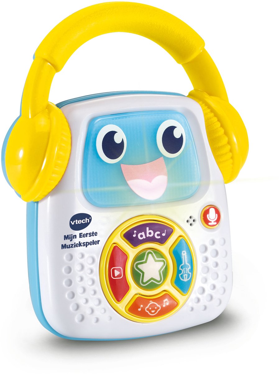 Vtech Baby Mijn Eerste Muziekspeler - Interactief Speelgoed - Incl. 23 Melodietjes & 9 Gezonden Liedjes - Cadeau - Vanaf 9 Maanden — afbeelding 2