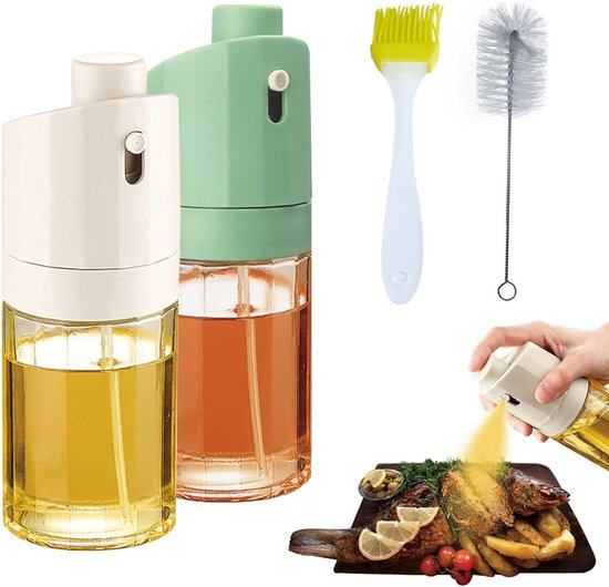 Olijfolie Sproeier voor koken, Keuken 150Ml Olijfolie Sproeier Spray Fles, voor het koken BBQ Spray Bakken Roosteren Grilling Salade Frituren, F