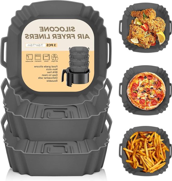 Moleath 23CM Heißluftfritteuse Zubehör für Ninja Foodi Max AF400EU Moleath 23CM Heißluftfritteuse Zubehör für Ninja Foodi Max AF400EU