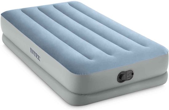 Foto: Intex dura beam comfort luchtbed eenpersoons