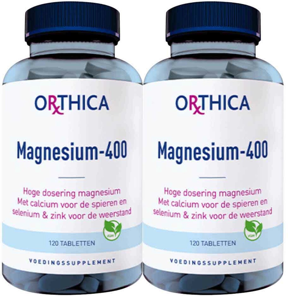 Goedkoopste 2x Orthica Magnesium-400 120 tabletten