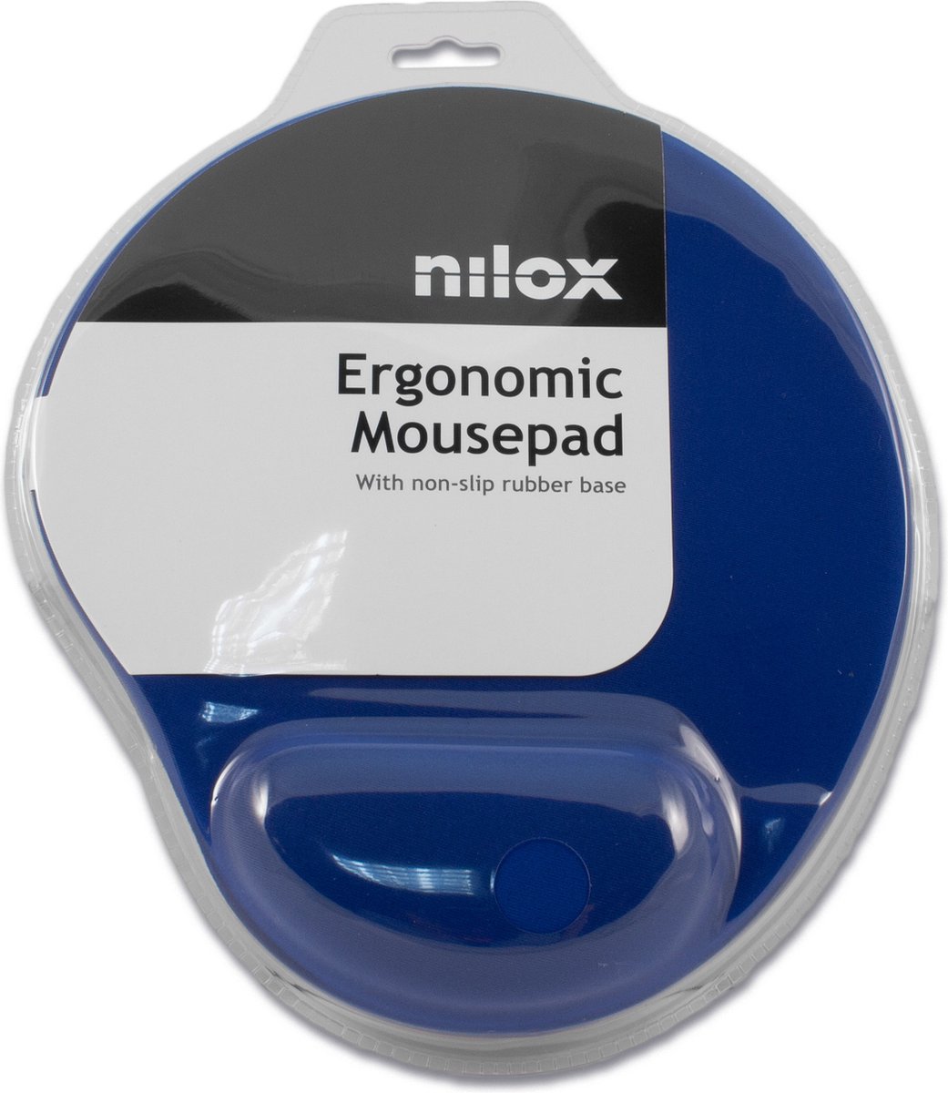 Nilox NXMPE02 muismat Blauw