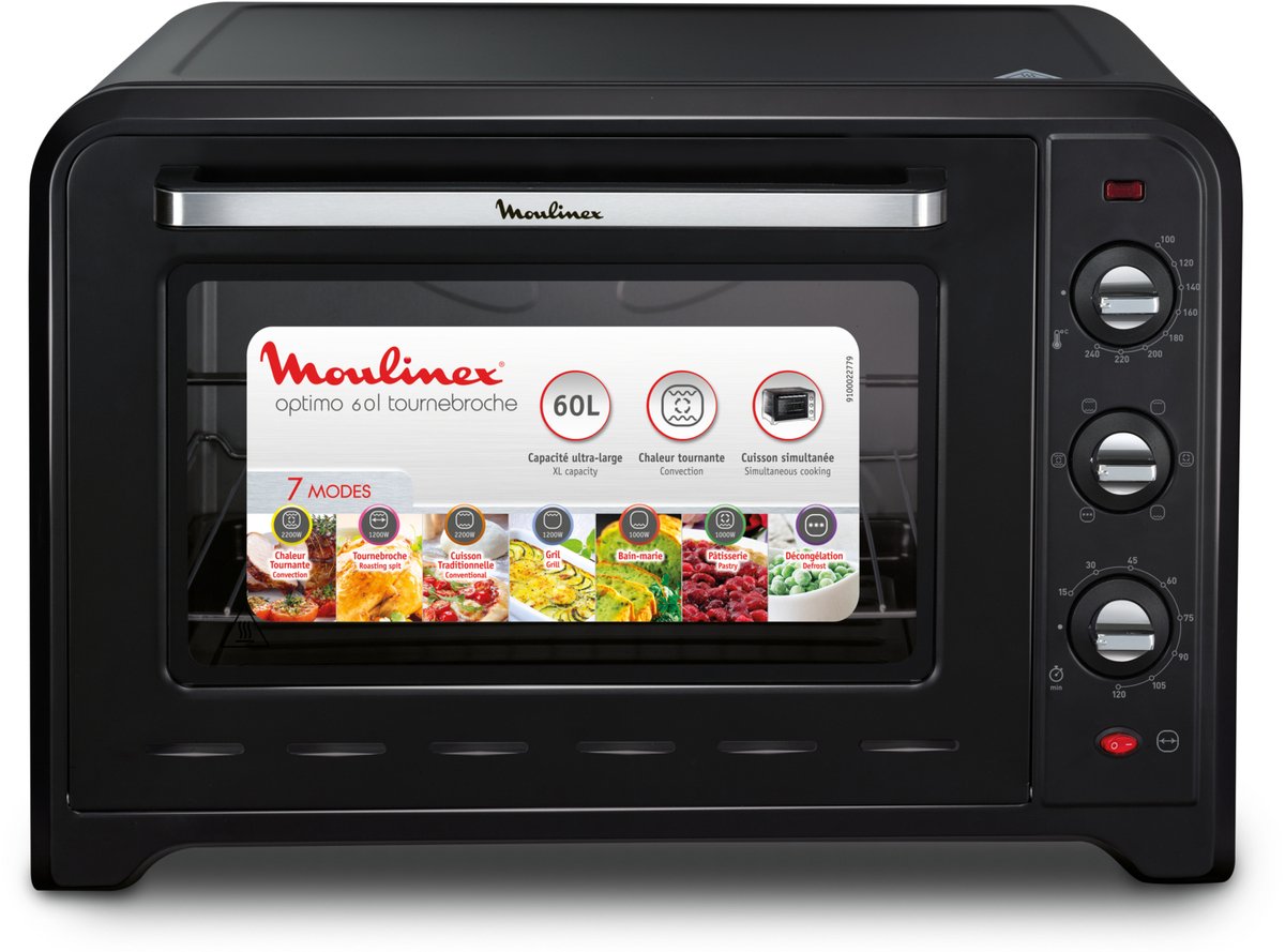 Moulinex Optimo OX495810 - Oven (vrijstaand) - 60 Liter - 2200 Watt – foto 6