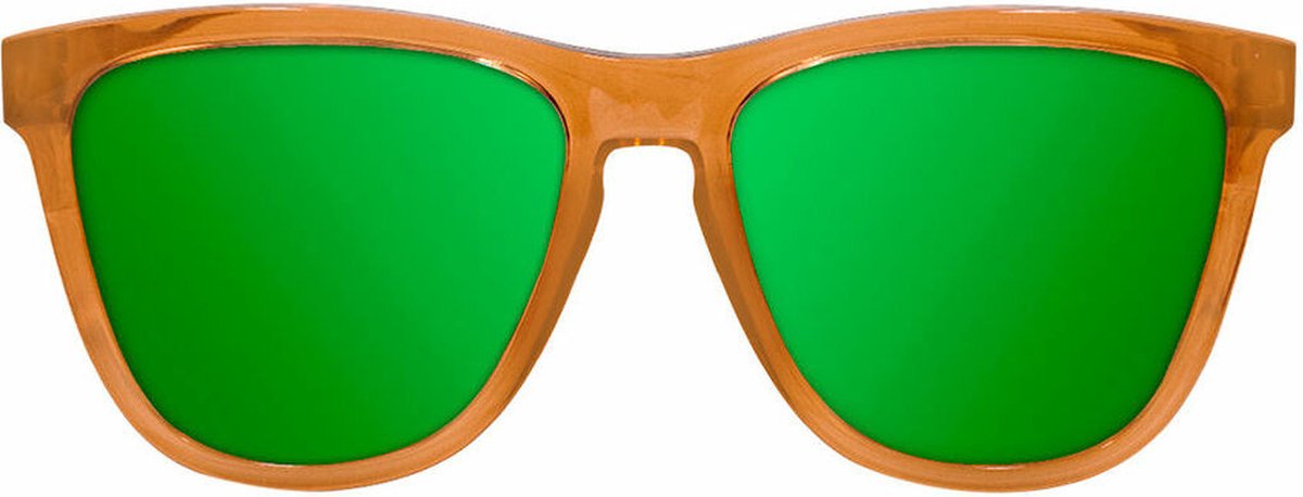 Zonnebril Uniseks Northweek Regular Dark Brown Bruin Groen (Ø 47 mm)