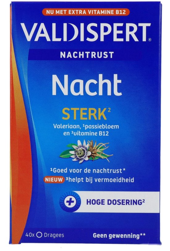 Valdispert Nacht Sterk - Passiebloem voor een goede nachtrust* - 40 tabletten