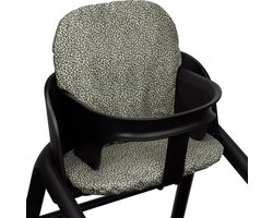 Stoelverkleiner - Geschikt voor Bugaboo Giraffe - Kussenset - Kinderstoel Verkleiner - Perfecte Pasvorm - Extra dik - Geplastificeerd - Zand Luipaard