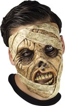 Partychimp Masque Facial Momie Masque d'Halloween pour Costume d'Halloween Adultes - Latex - Taille Unique