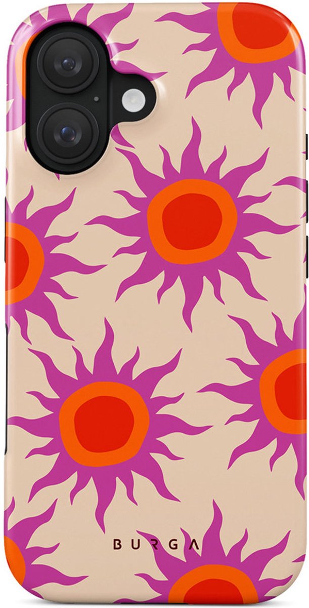 Burga Tough Case geschikt voor Apple iPhone 16 - Sunset Glow