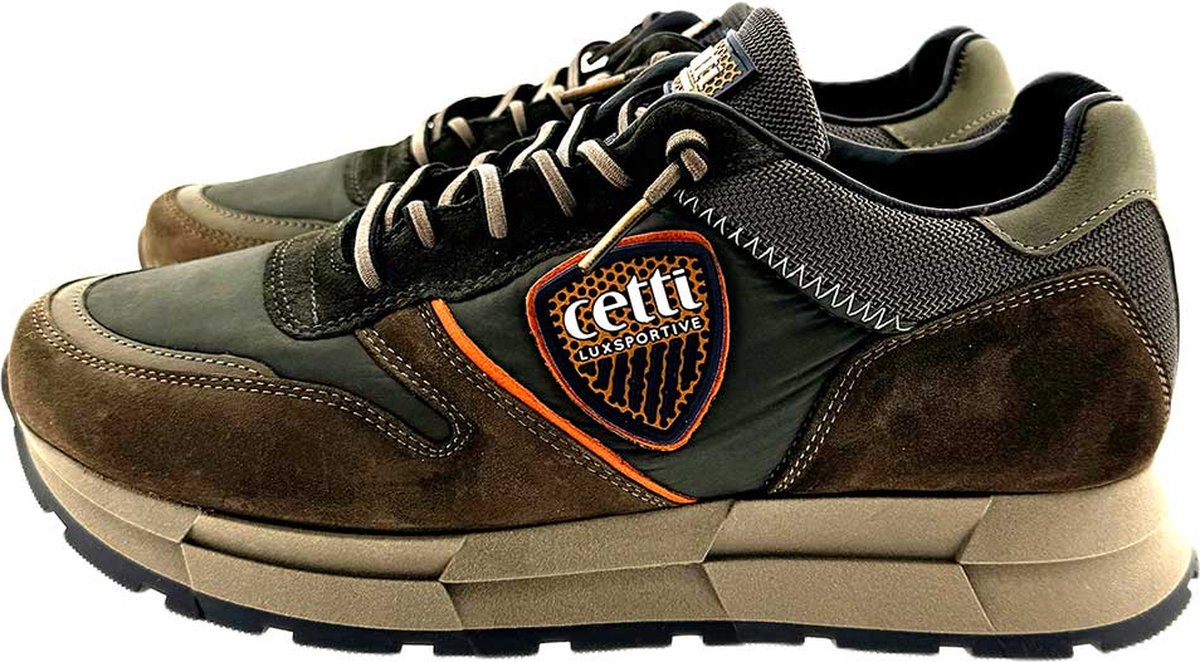 Cetti sneaker groen combi-40