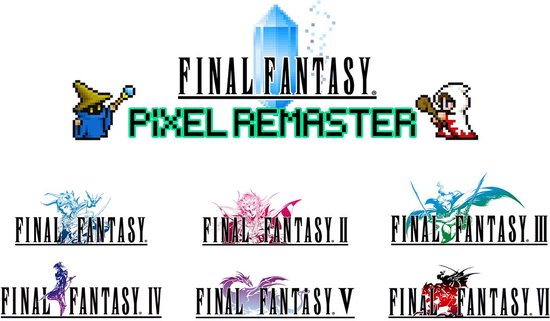 Square Enix Final Fantasy I-VI Anniversary Edition - Nintendo