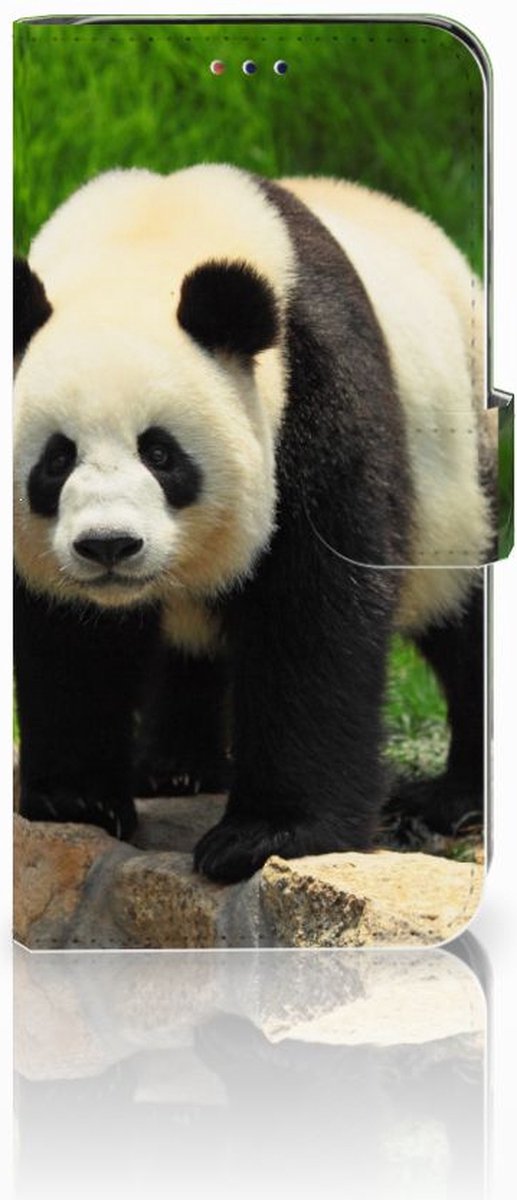 Samsung Galaxy A10 Telefoonhoesje met Pasjes Panda