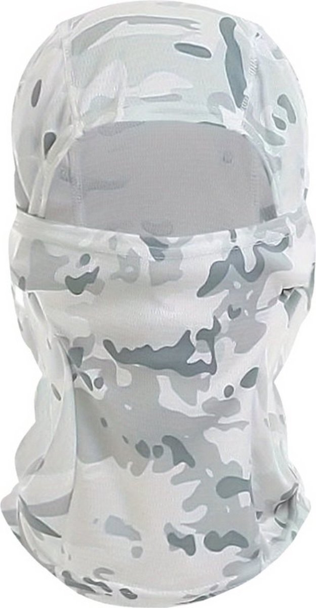 Bovista Winter Masker Balaclava Ski Mask Ski Masker Bivakmuts Full Face Mask Camouflage Wit